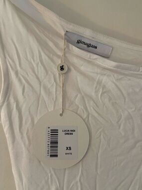 Gimaguas Lucia Midi Dress - White - XS